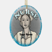 Retroverpleegkundige Keramisch Ornament (Rechts)