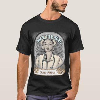 Retroverpleegkundige T-shirt