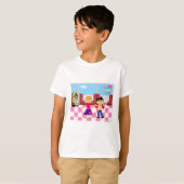 Retroville Sock Hop Diner T-shirt (Voorkant volledig)