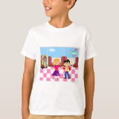 Retroville Sock Hop Diner T-shirt (Voorkant)