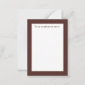 retrovintage Valentijnsdag hond toevoegen sentimen Notitiekaartje (Achterkant)