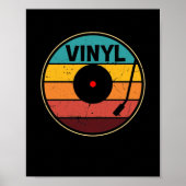 Retrovinylplaat -  vinylplaat LP-record Poster (Voorkant)