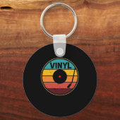 Retrovinylplaat -  vinylplaat LP-record Sleutelhanger (Voorkant)