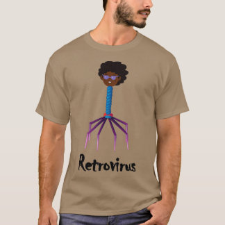Retrovirus Science Thed Design T-shirt