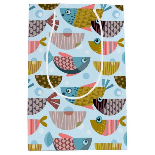 Retrovis Medium Cadeauzakje (Voorkant)