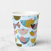 Retrovis Papieren Bekers (Achterkant)