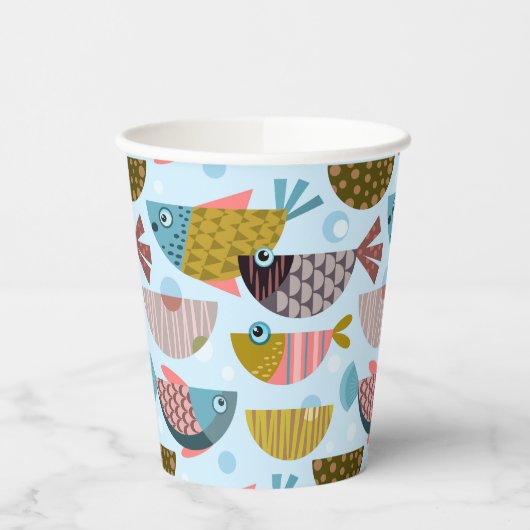 Retrovis Papieren Bekers (Links)