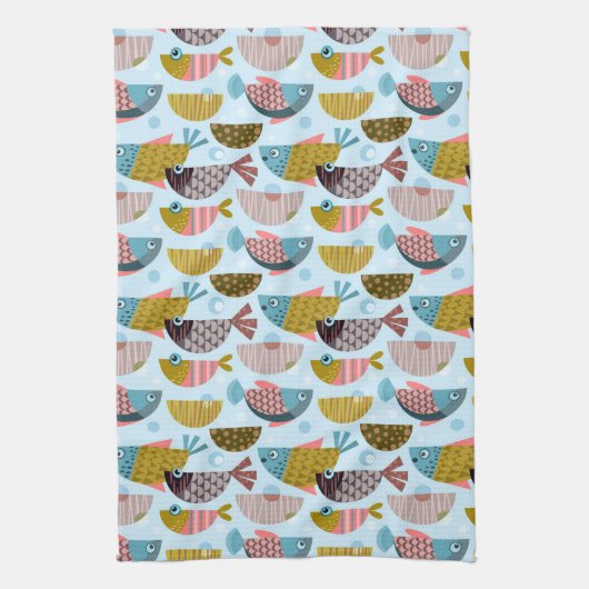 Retrovis Theedoek (Verticaal)