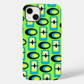 Retrovormen Case-Mate iPhone Case (Achterkant)