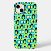 Retrovormen Case-Mate iPhone Case (Achterkant)