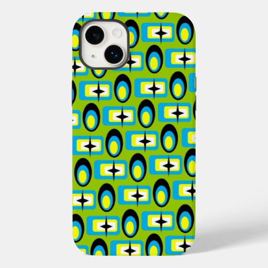 Retrovormen Case-Mate iPhone Case (Achterkant)