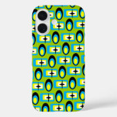 Retrovormen Case-Mate iPhone Case (Achterkant)