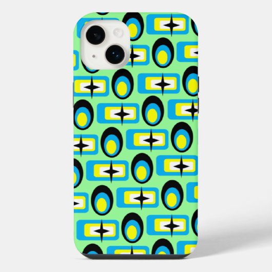 Retrovormen iPhone Hoesje (Achterkant)