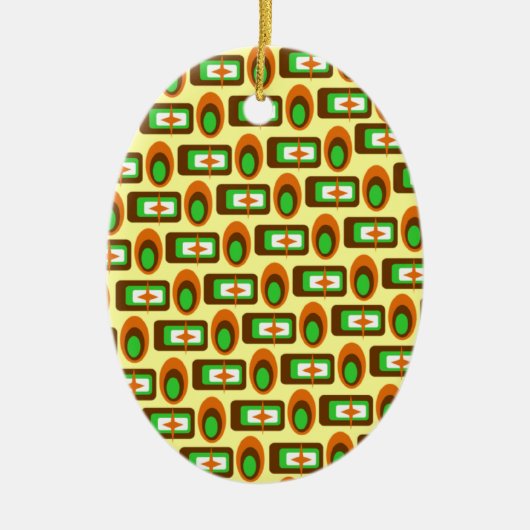 Retrovormen Keramisch Ornament (Voorkant)