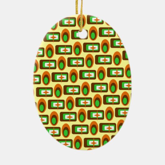 Retrovormen Keramisch Ornament (Achterkant)