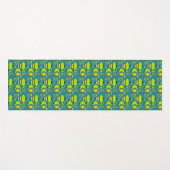 Retrovormen Yogamat (Voorkant (horizontaal))