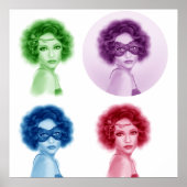 Retrovrouwen Poster (Voorkant)