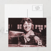 retrovrouwen Rosie de zuster van de Riveter Briefkaart (Voorkant / Achterkant)