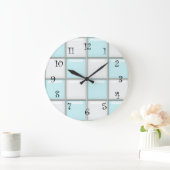 Retrowandklokken van 1950 grote klok (Huis)