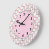 Retrowandklokken van 1950 grote klok (Hoek)