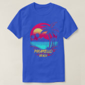 Retrowave Beach Pinarello Beach T-shirt (Design voorkant)