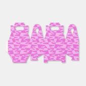 retrowave ripple - duo pink : bedankdoosjes (Uitgevouwen)