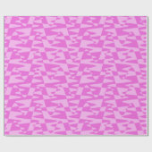 Retrowave Ripple - Duo Roze: Cadeaupapier (Vlak)