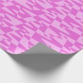 Retrowave Ripple - Duo Roze: Cadeaupapier (Hoek)