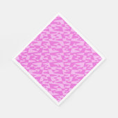 Retrowave Ripple - Duo Roze: Servet (Hoek)