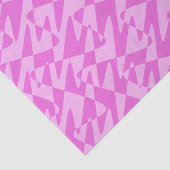 Retrowave Ripple - Duo Roze: Tissuepapier (Detail)