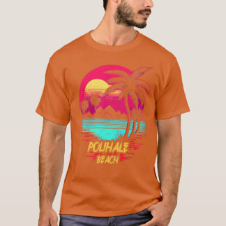 Retrowave Strand Polihale Strand T-shirt