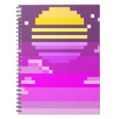 RetrowaveBook Notitieboek (Voorkant)