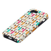 Retrowijnflessen en -glazen Case-Mate iPhone case (Onderkant)