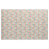 Retrowijnflessen en -glazen stof (Fat Quarter)