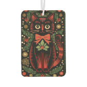 RetroXmasCat  Luchtverfrisser (Achterkant)