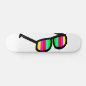 Retrozonnebril Longboard Persoonlijk Skateboard (Horizontaal)