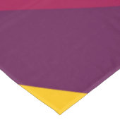 Retrozwammen - zonsondergang tafelkleed (Gekanteld)