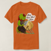 Retsis Sharpening Ax Bezig Kom later 6 terug T-shirt (Design voorkant)