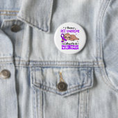 Rett Syndrome Awareness Month Ribbon Gifts Ronde Button 5,7 Cm (In situ)