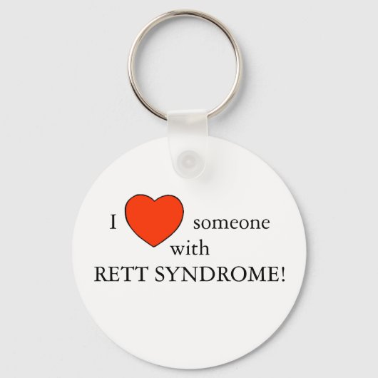 Rett Syndrome Sleutelhanger (Voorkant)