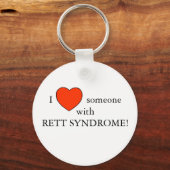 Rett Syndrome Sleutelhanger (Voorkant)