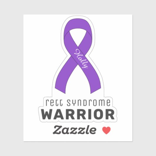 Rett Syndrome Vinyl Sticker (Vel)