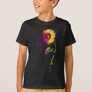 Rett-syndroom bewustwording zonnebloem t-shirt