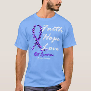 Rett Syndroom Bewustzijn Geloof Hoop Liefde In Dez T-shirt