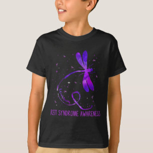 Rett-syndroom bewustzijn kostuum Libelle lint  T-shirt