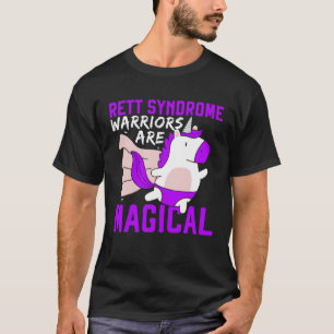 Rett syndroom krijgers zijn magische eenhoorn 1 t-shirt