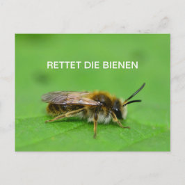 Rettet die Bienen Briefkaart