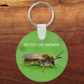 Rettet die Bienen Sleutelhanger (Voorkant)