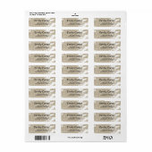 Return Address Label (Full Sheet)