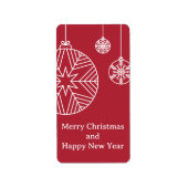 Return Address Label (Voorkant)